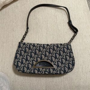Vintage Dior Denim Malice Monogram Bag